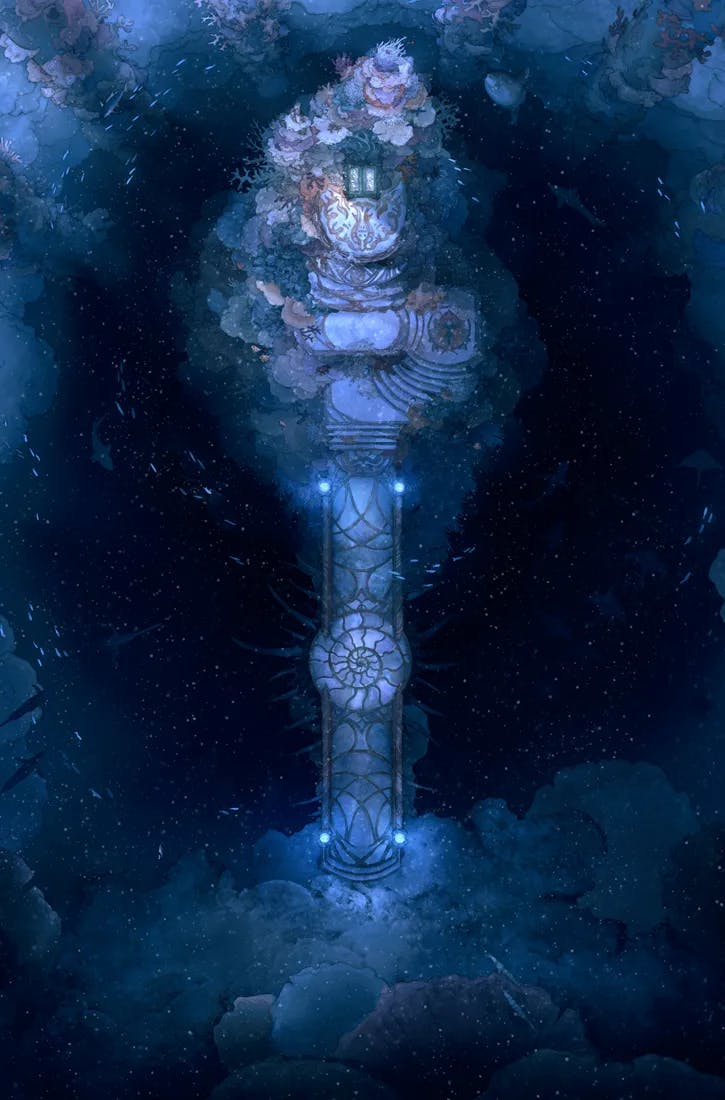 Coral Throne map, Original Night variant thumbnail