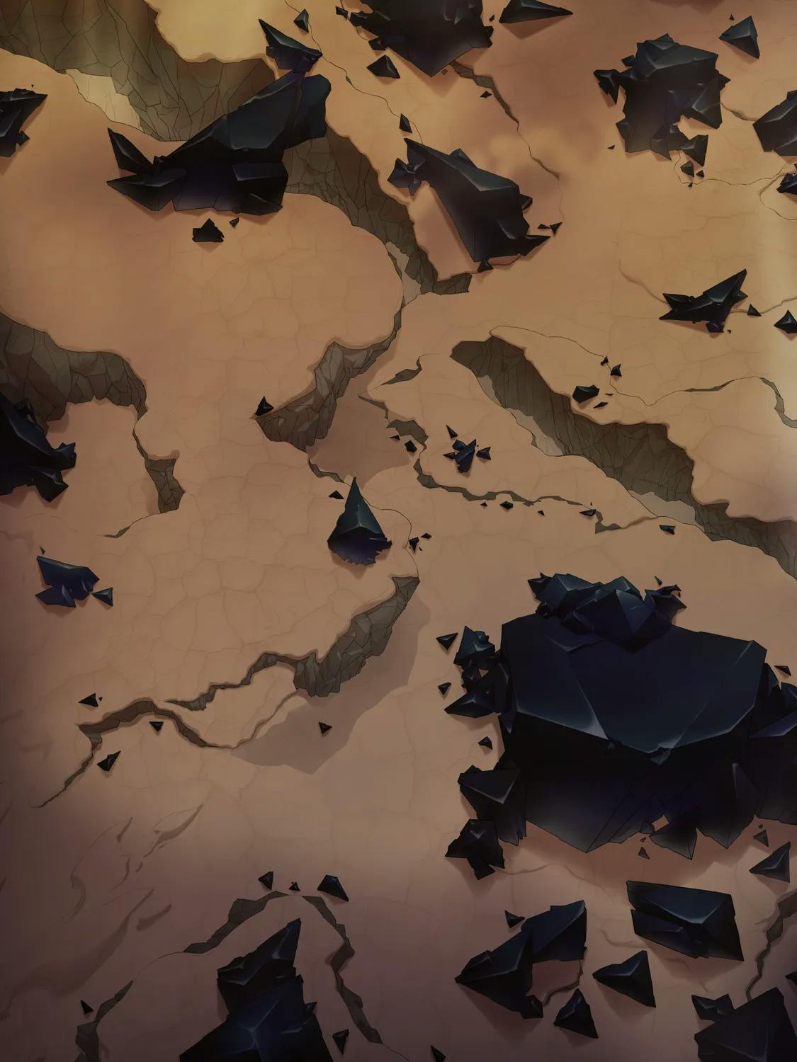 Megalith Gate map, Desert variant thumbnail