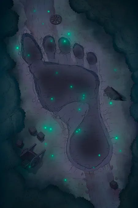 Land Of Giants map, Night variant thumbnail