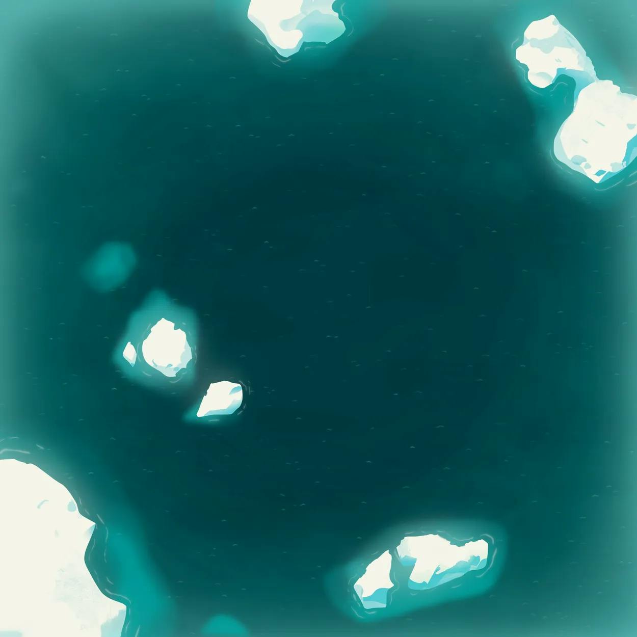 Open Ocean map, Icebergs 2 Day variant thumbnail