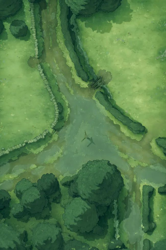 Crossroads map, Flooded variant thumbnail