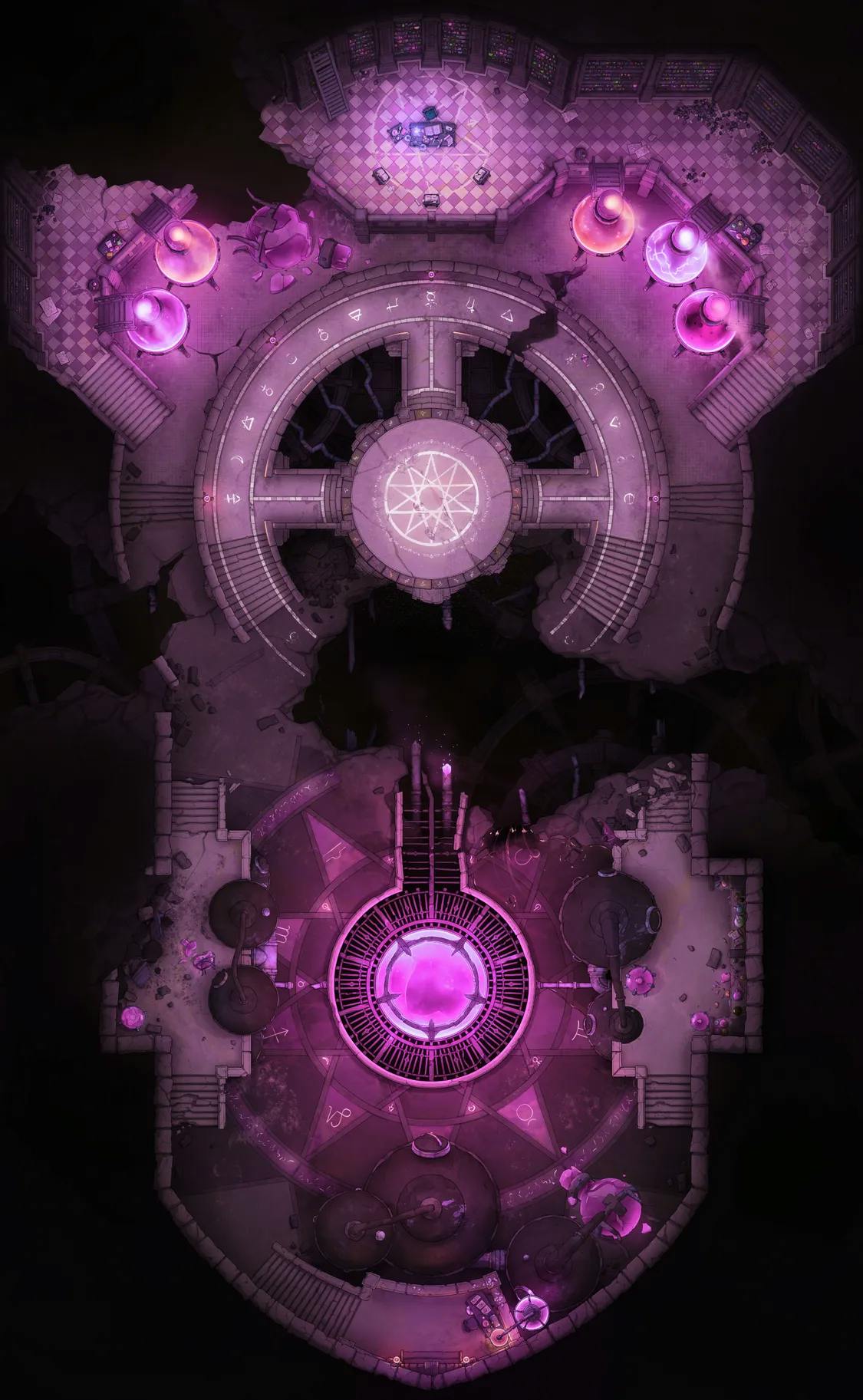 Alchemy Dungeon map, Purple variant thumbnail