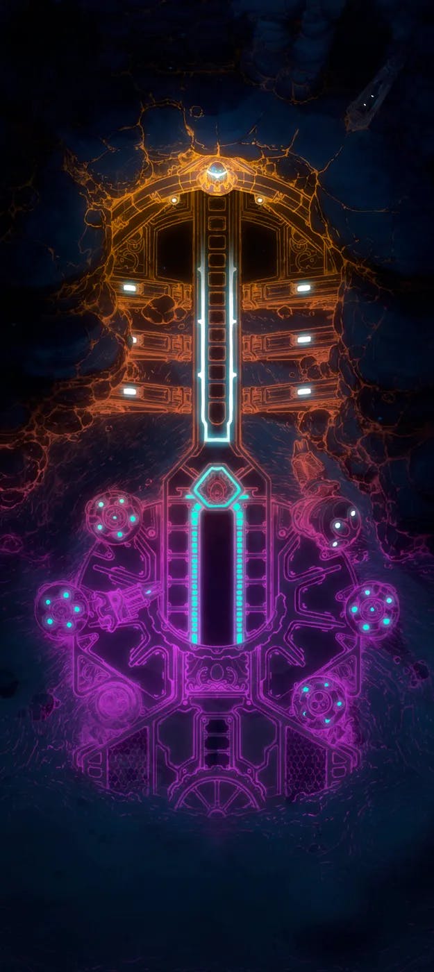 Clockwork Dragon Lair Exterior map, Cyber variant thumbnail