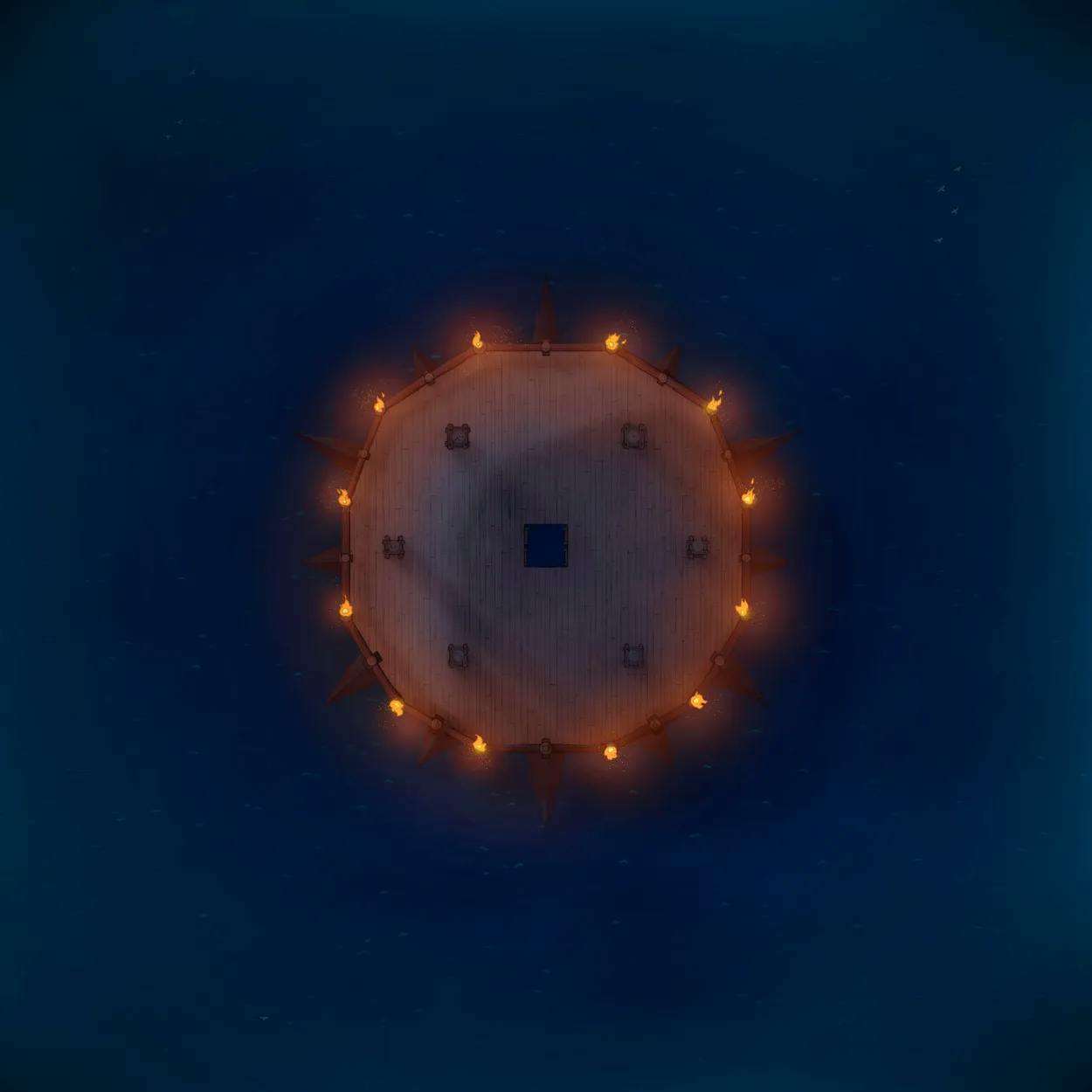 Open Ocean map, Big Outpost Night variant thumbnail