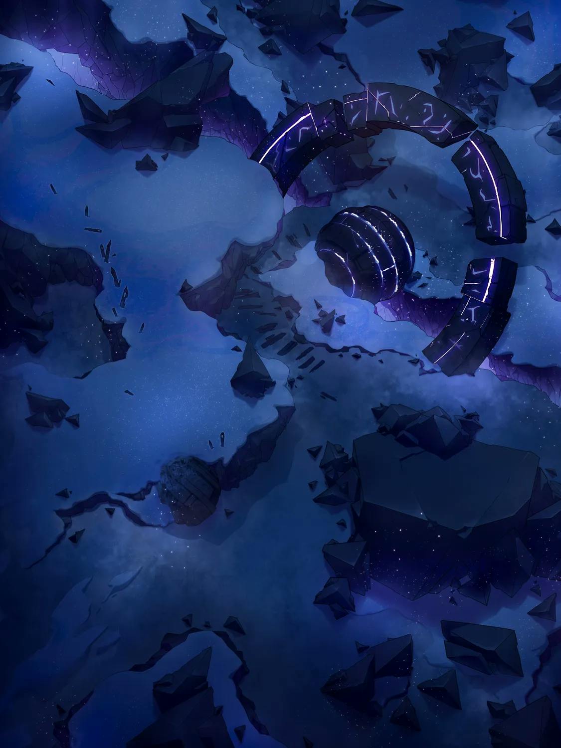 Megalith Gate map, Phase 3 Night variant thumbnail