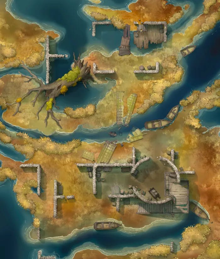 Smuggler's Fen map, Autumn variant thumbnail