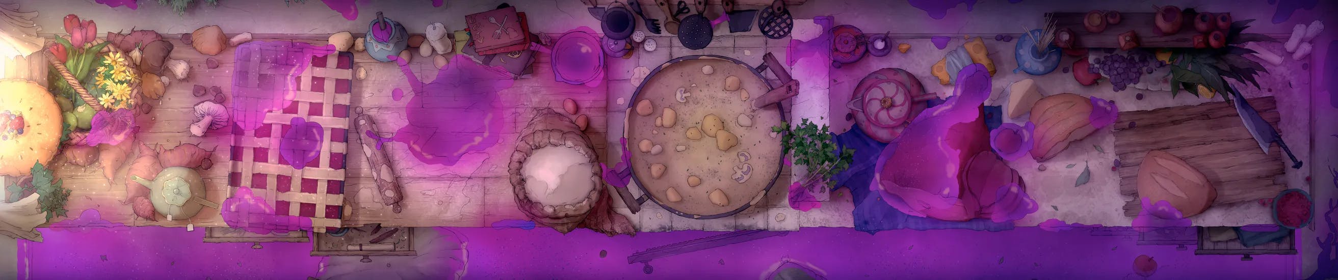 Giant Kitchen map, Slime Purple variant thumbnail