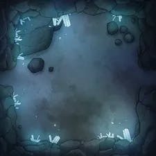 Modular Caves map, Crystal Caverns Small Crystals 02 variant thumbnail