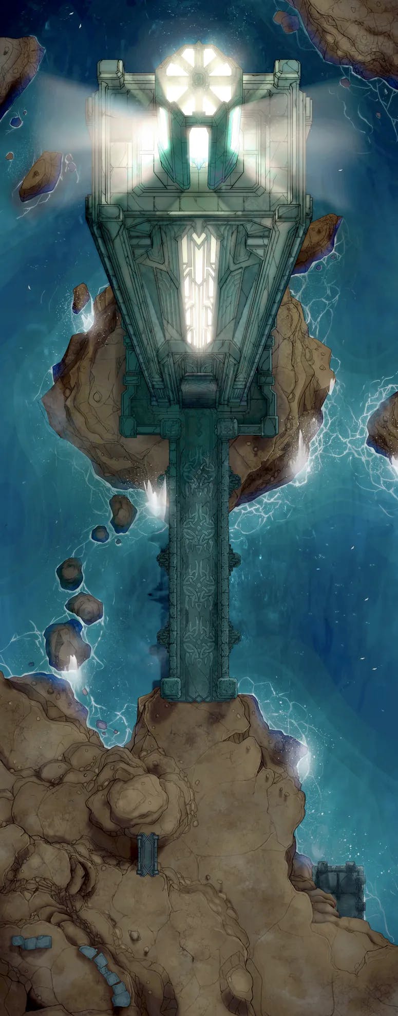 Chthonic Lighthouse map, Overground variant thumbnail