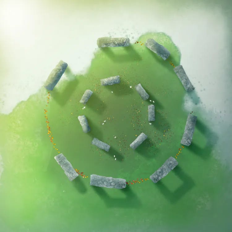Remote Ice Village map, Ancient Stones Coming Of Spring variant thumbnail