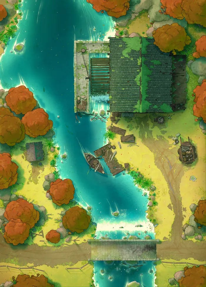 Bone Mill Exterior map, Autumn variant thumbnail