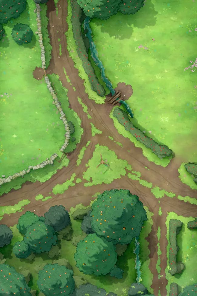 Crossroads map, Summer variant thumbnail