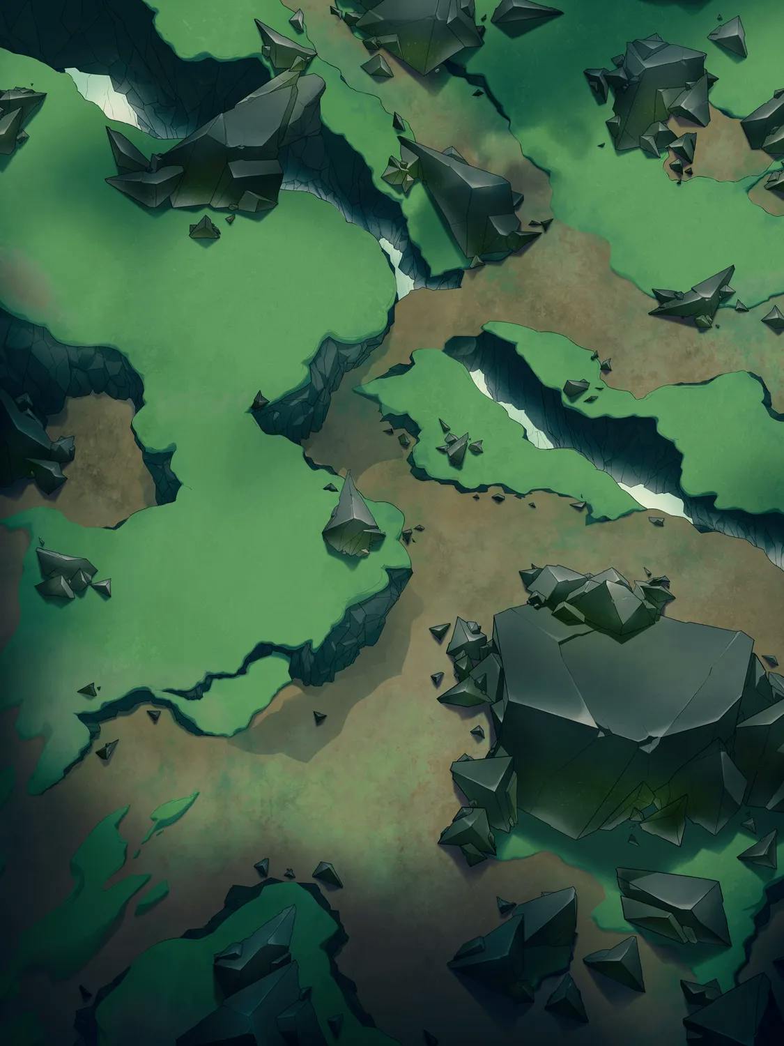 Megalith Gate map, Grasslands variant thumbnail