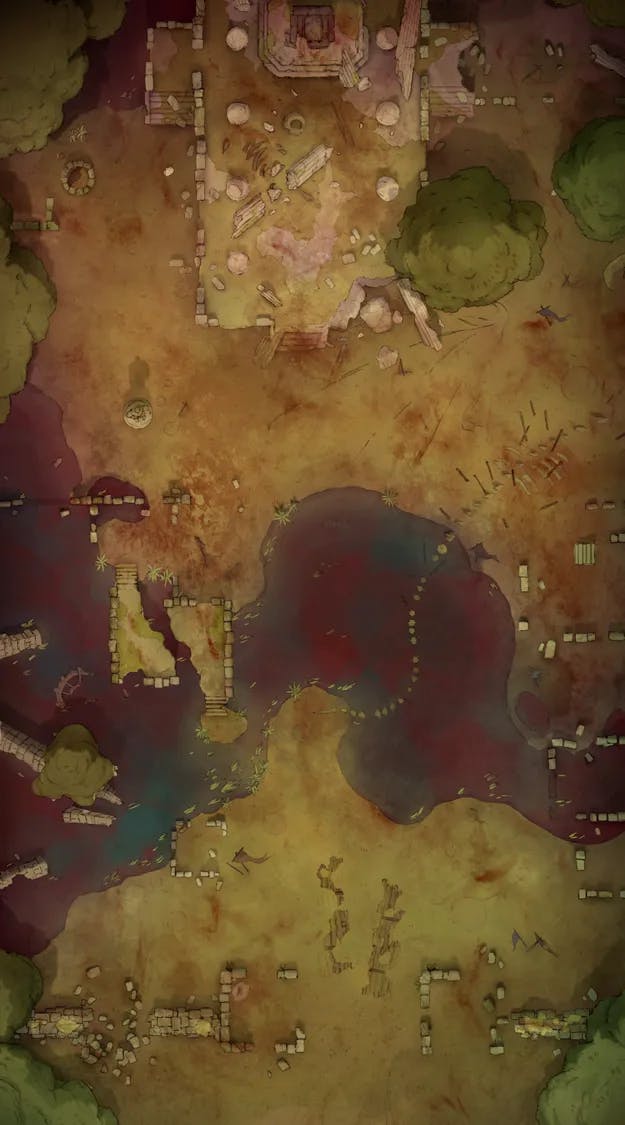 Ancient Battlefield map, Bloody Day variant thumbnail