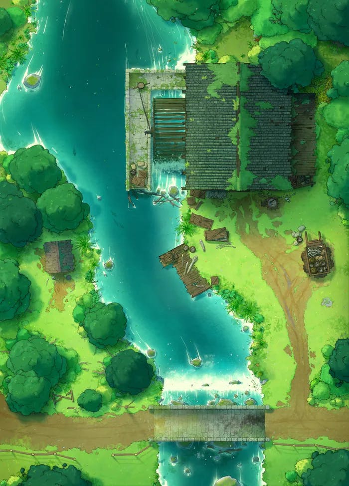 Bone Mill Exterior map, No Boat variant thumbnail