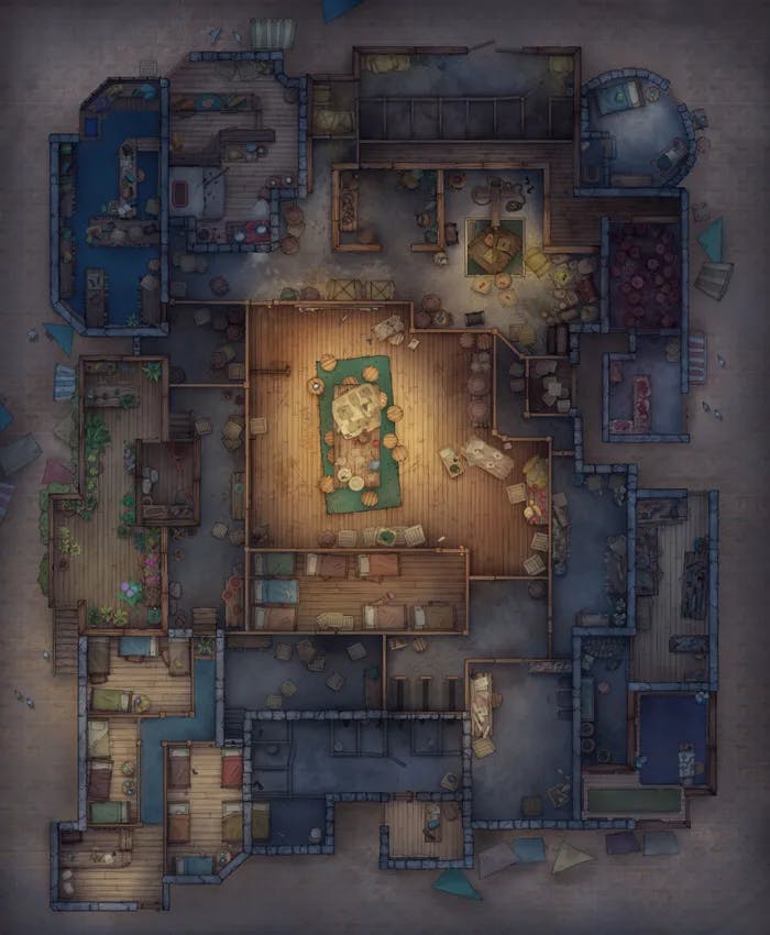 Thieves Guild Hideout map, Original Night variant thumbnail