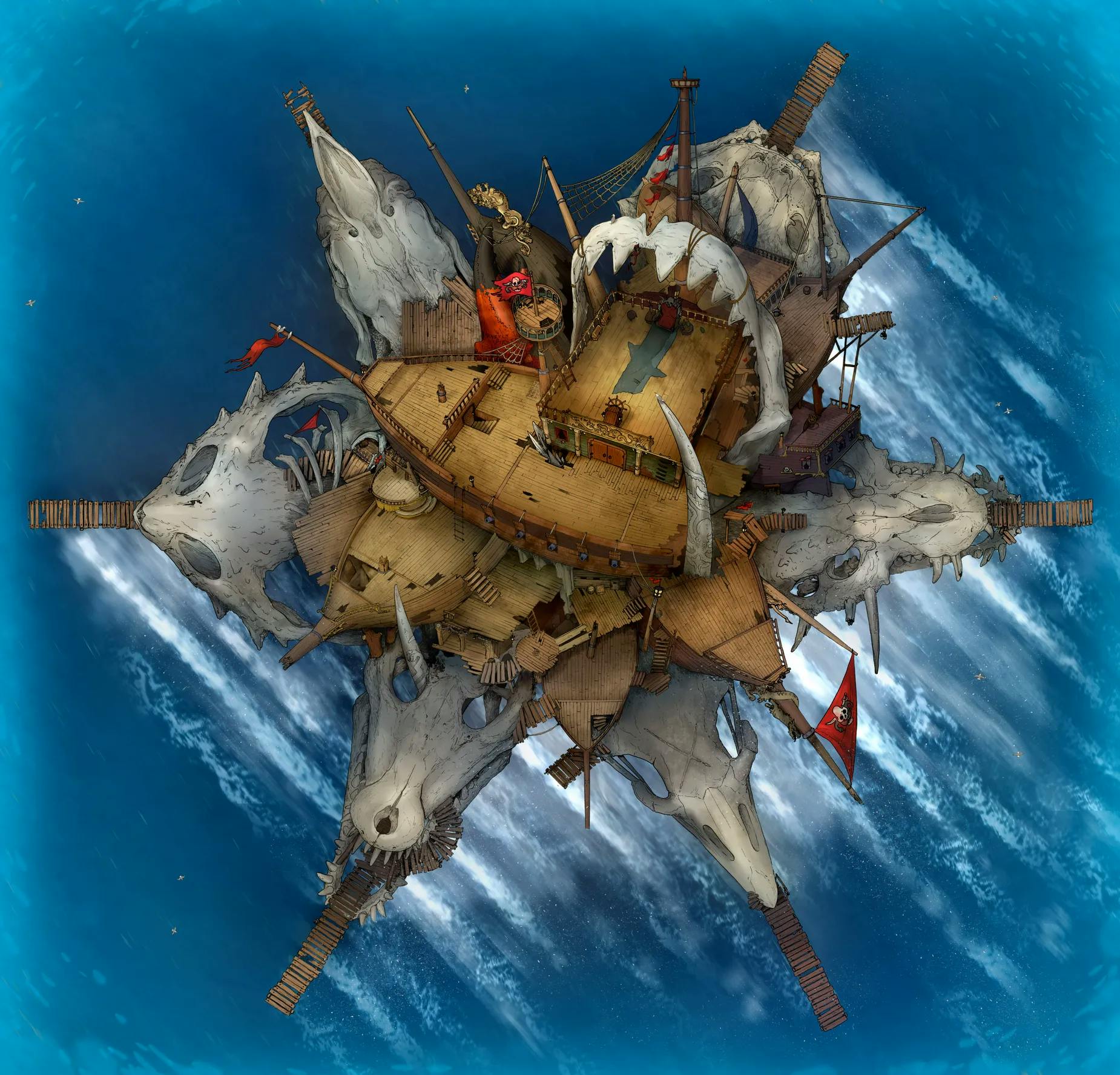 Pirate Lord's Lair map, Sailing variant thumbnail