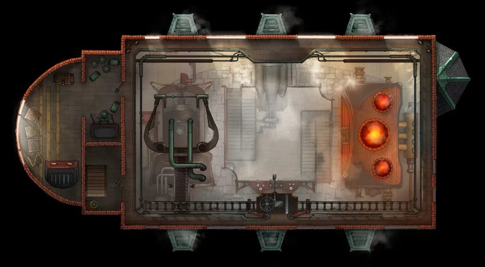 Steam Factory map, Overheated Floor 3 variant thumbnail