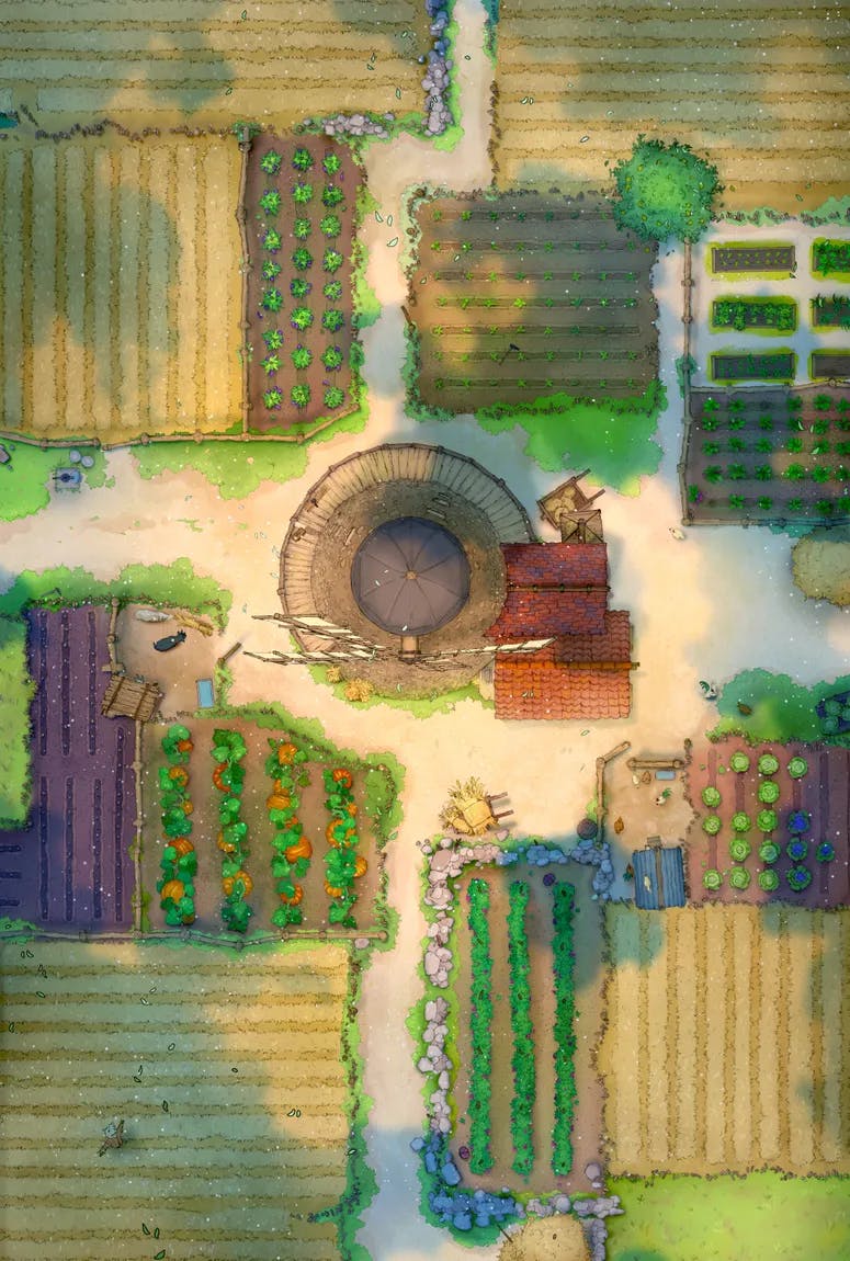 Windmill Farm map, Original Day variant