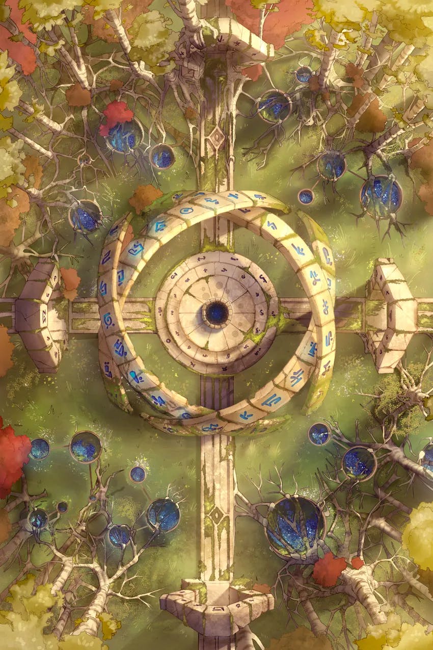 Celestial Gate map, Astral Well Day variant thumbnail