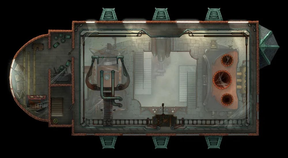 Steam Factory map, Abandoned Floor 3 variant thumbnail