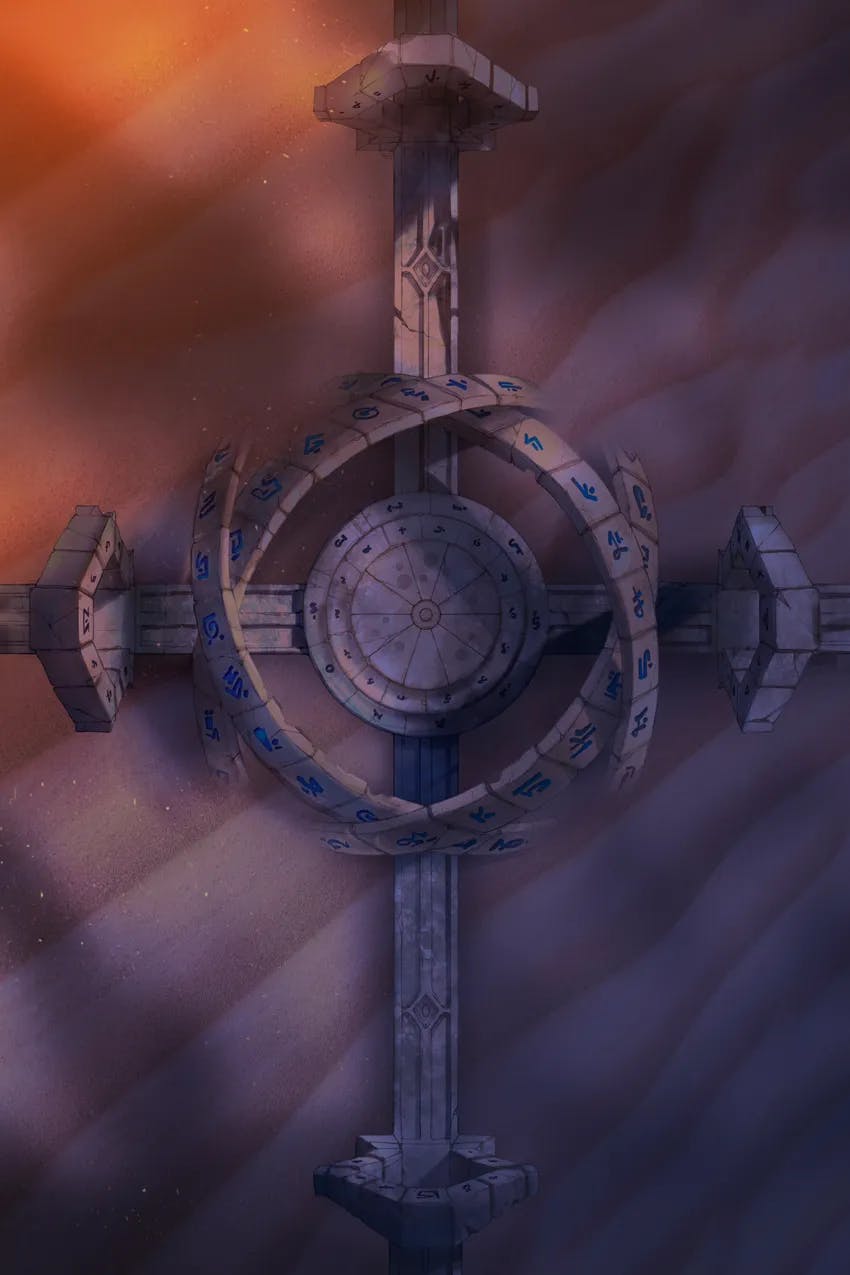 Celestial Gate map, Desert variant thumbnail