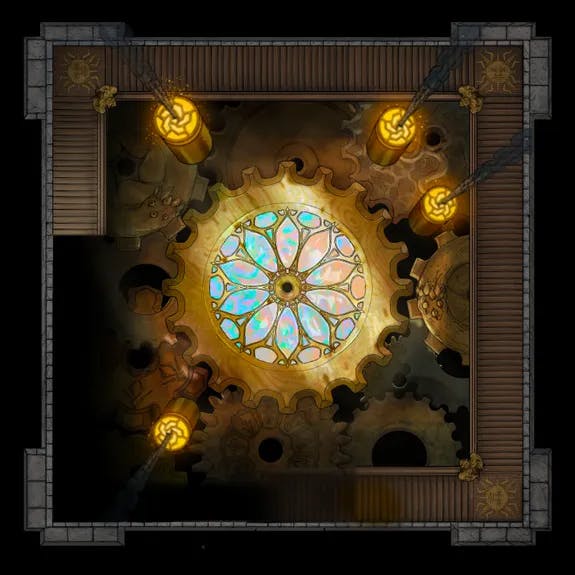 Arcane Clocktower map, Gear Room variant thumbnail