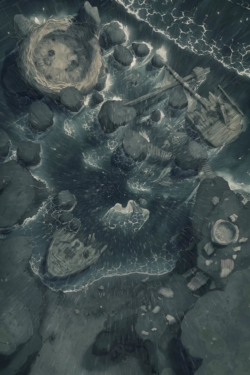 Harpy Cove map, Rain variant thumbnail