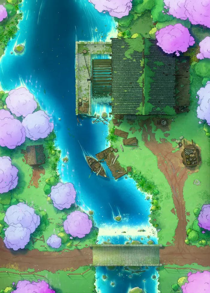 Bone Mill Exterior map, Spring variant thumbnail
