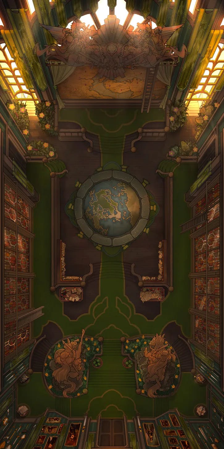 War Room Interior map, Verde Faction variant thumbnail