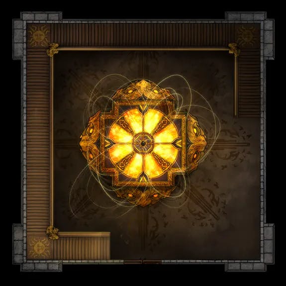Arcane Clocktower map, Ground Floor variant