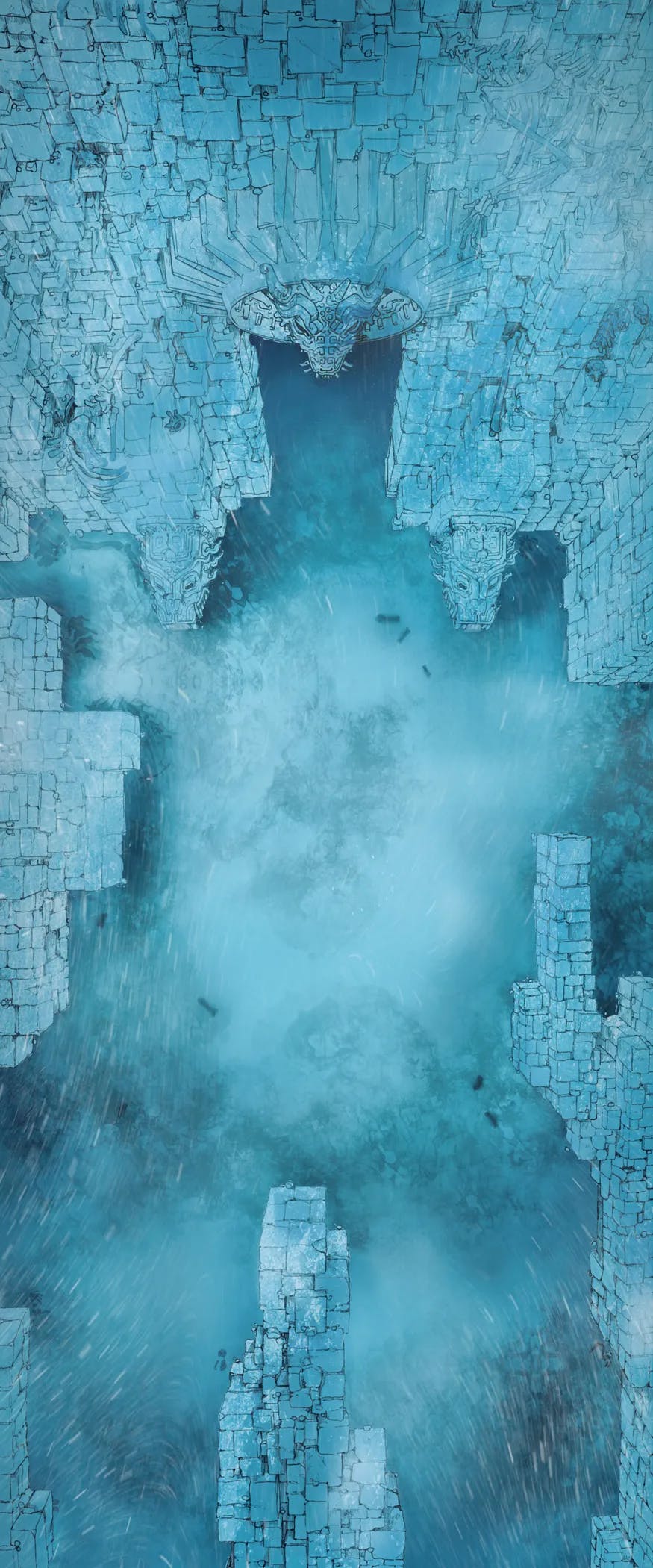 Dracolich Lair map, Ice Temple variant thumbnail