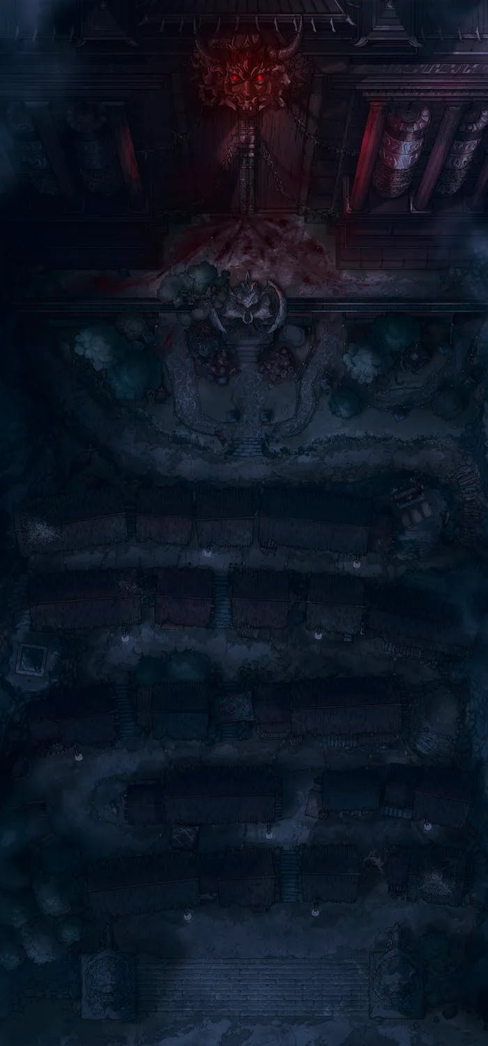 The Forbidden Gates map, Demon Gate variant