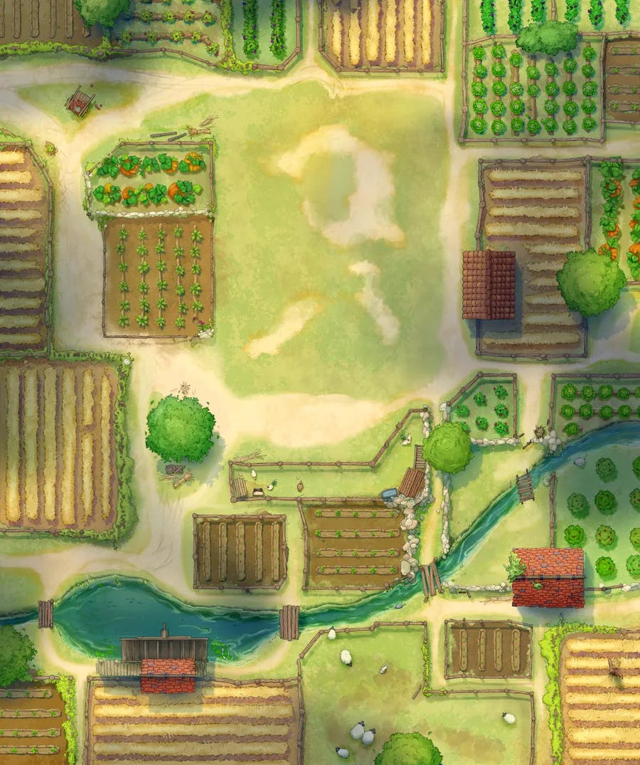 Temple Pastures map, Plains Day variant thumbnail
