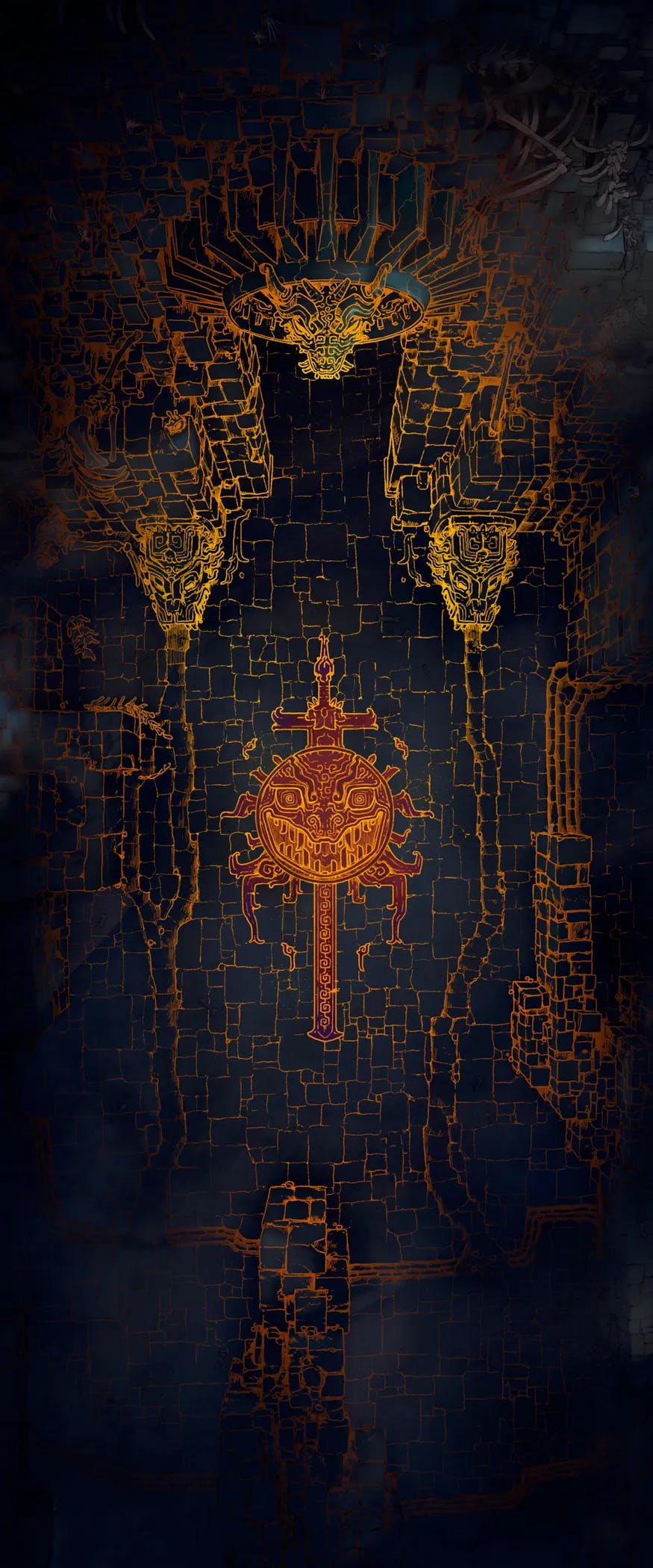 Dracolich Lair map, Infernal variant