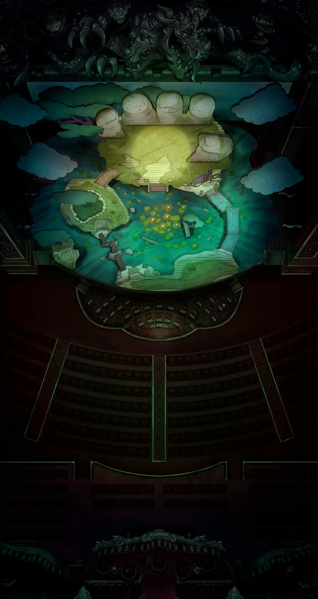 Grand Opera House map, Zen Temple variant