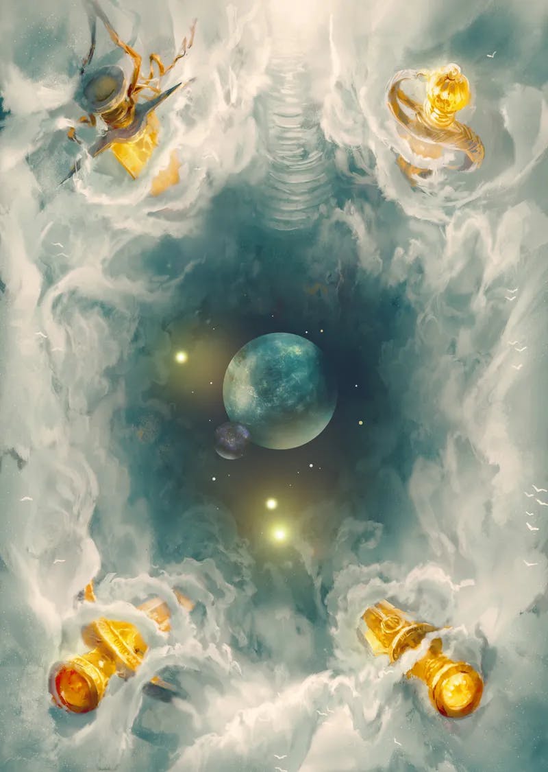Celestial Realm map, Twin Planets variant thumbnail