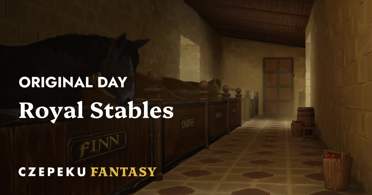 Royal Stables | Czepeku Scenes