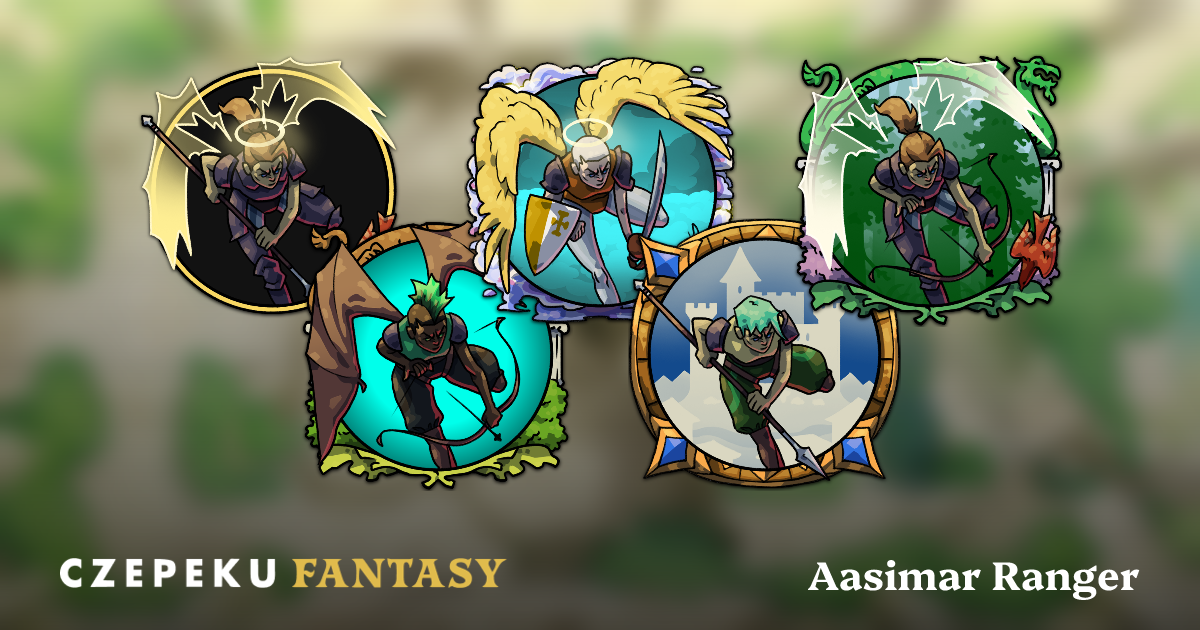 Aasimar Ranger Token Builder | Customize and Randomize Czepeku Tokens