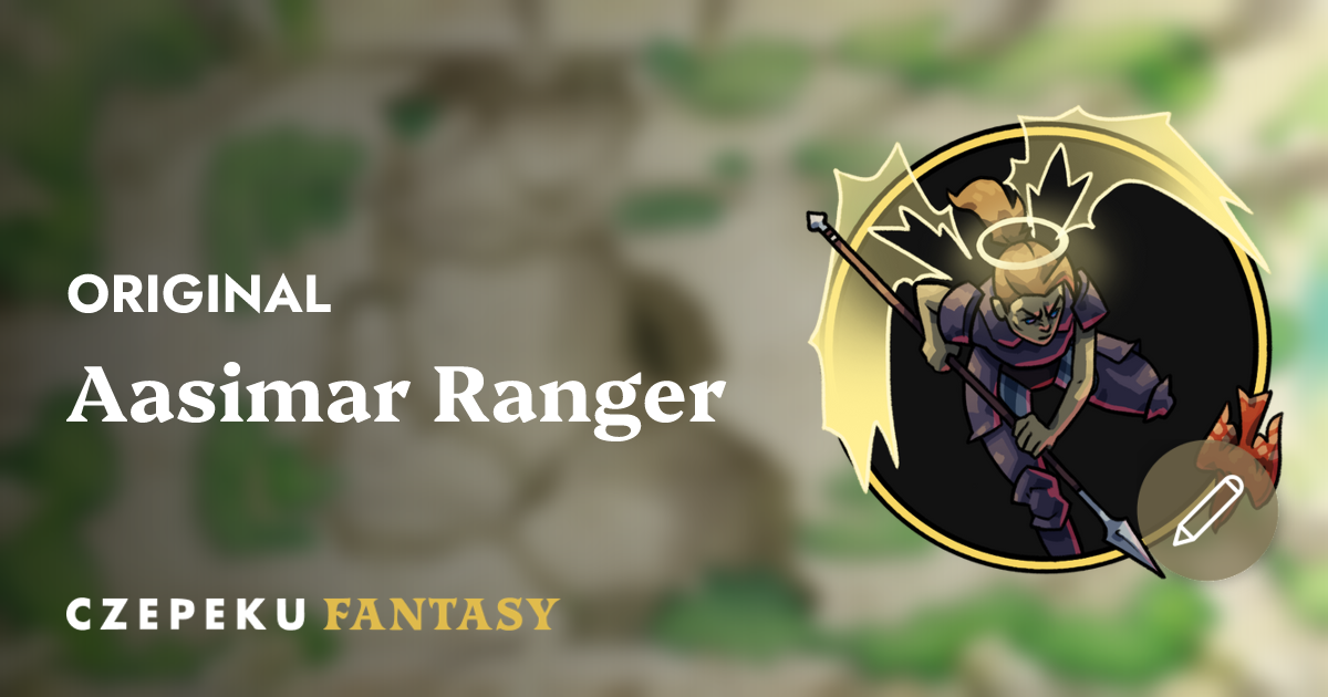 Aasimar Ranger Token Builder | Customize and Randomize Czepeku Tokens