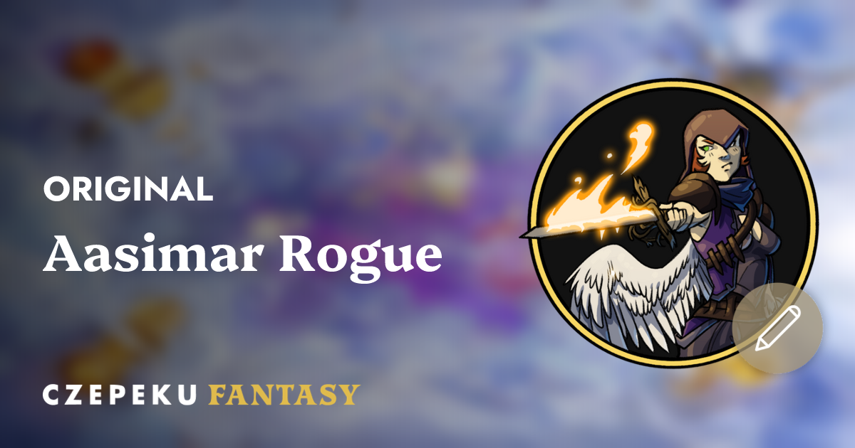 Aasimar Rogue Token Builder | Customize and Randomize Czepeku Tokens