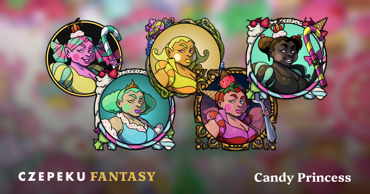 Candy Princess Token Builder | Customize and Randomize Czepeku Tokens