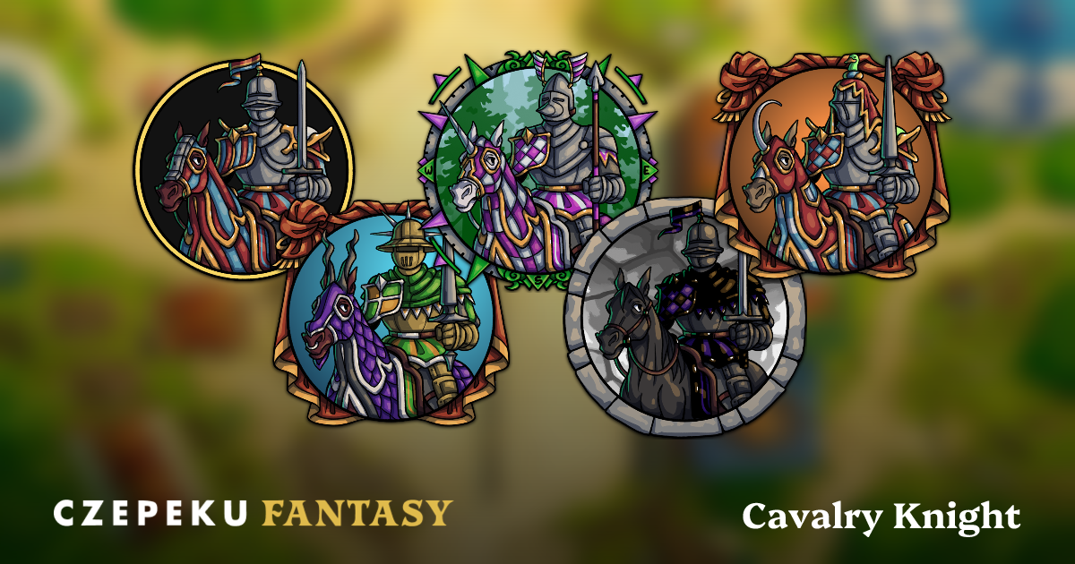 Cavalry Knight Token Builder | Customize and Randomize Czepeku Tokens