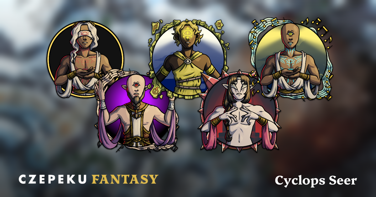 Cyclops Seer Token Builder | Customize and Randomize Czepeku Tokens