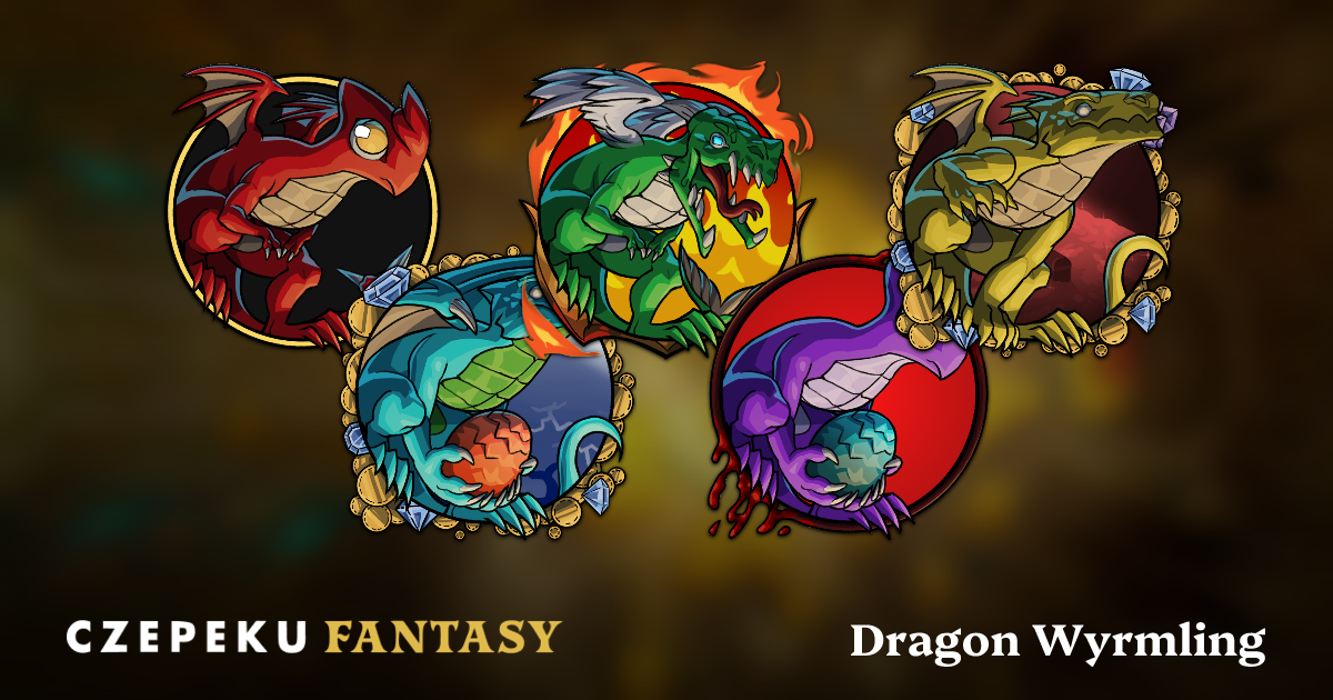 Dragon Wyrmling Token Builder | Customize and Randomize Czepeku Tokens