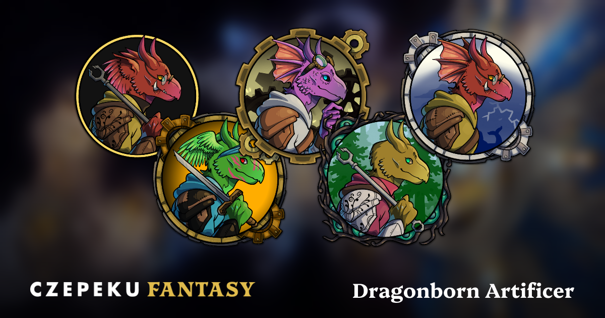 Dragonborn Artificer Token Builder | Customize and Randomize Czepeku Tokens