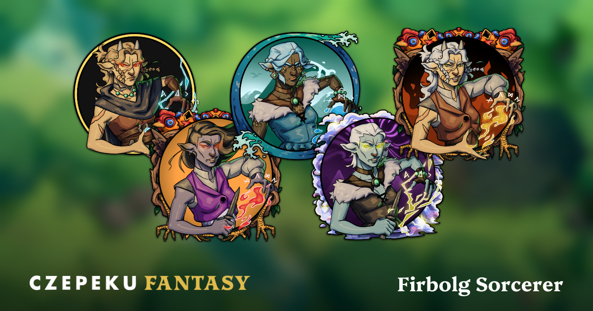 Firbolg Sorcerer Token Builder | Customize and Randomize Czepeku Tokens