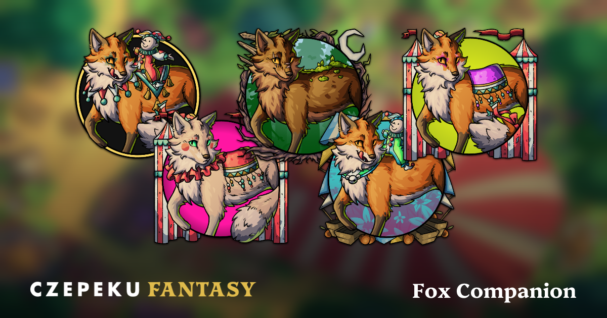 Fox Companion Token Builder | Customize and Randomize Czepeku Tokens
