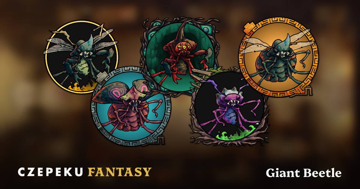Giant Beetle Token Builder | Customize and Randomize Czepeku Tokens
