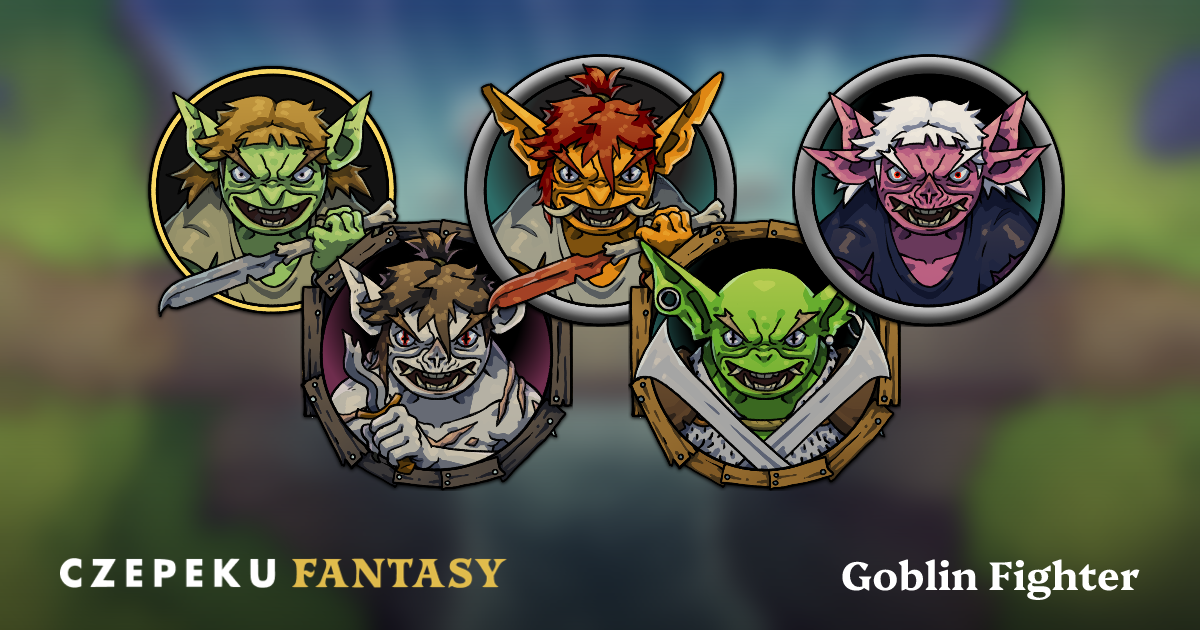 Goblin Fighter Token Builder | Customize and Randomize Czepeku Tokens